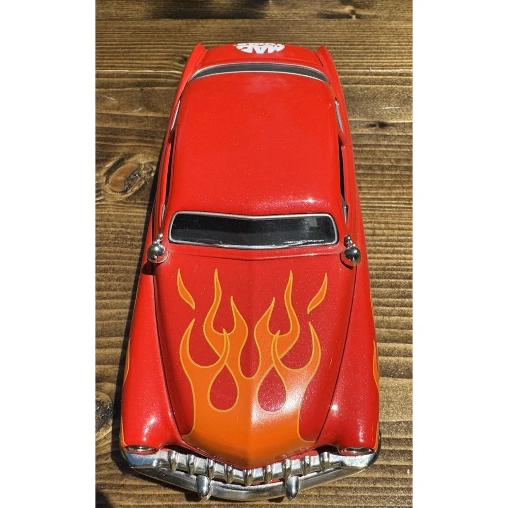 1949 Custom Mercury 1:24 Diecast Model Car Mac‎ Tools Numbered #0005 Red Flames